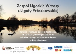 Ligockie Wrzosy - plakatA3 jubileusz